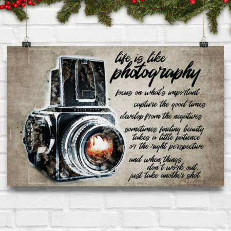 Photography Photographer Take Another Shot - Horizontal Poster - Owl Ohh - Owl Ohh
