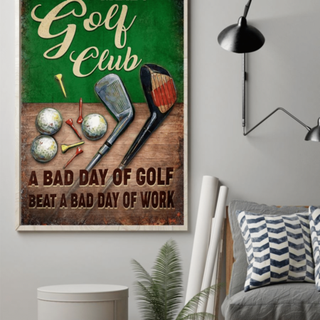 Golf Lovers Special Personalized - Vertical Poster - Owl Ohh - Owl Ohh
