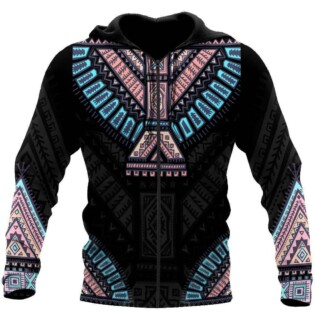Native American Culture Black Color - Hoodie - Owl Ohh - Owl Ohh