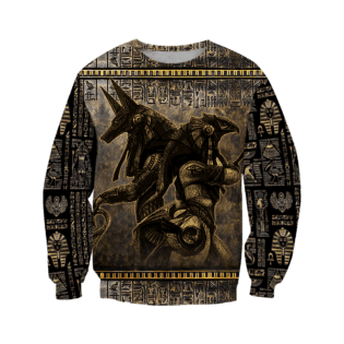 Anubis Ancient Egypt 3D All Over Printed Hoodie Clothes Owlsmatrix HOOD01NGA200721