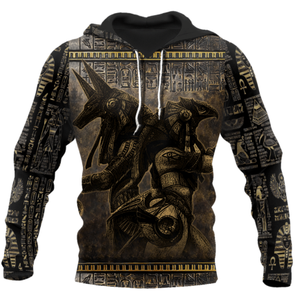 Anubis Ancient Egypt 3D All Over Printed Hoodie Clothes Owlsmatrix HOOD01NGA200721
