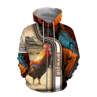 Hoodie Premium Rooster 3D All Over Printed Unisex Shirts - TSHT01NGC141221