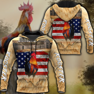 Hoodie Premium Rooster 3D All Over Printed Unisex Shirts -