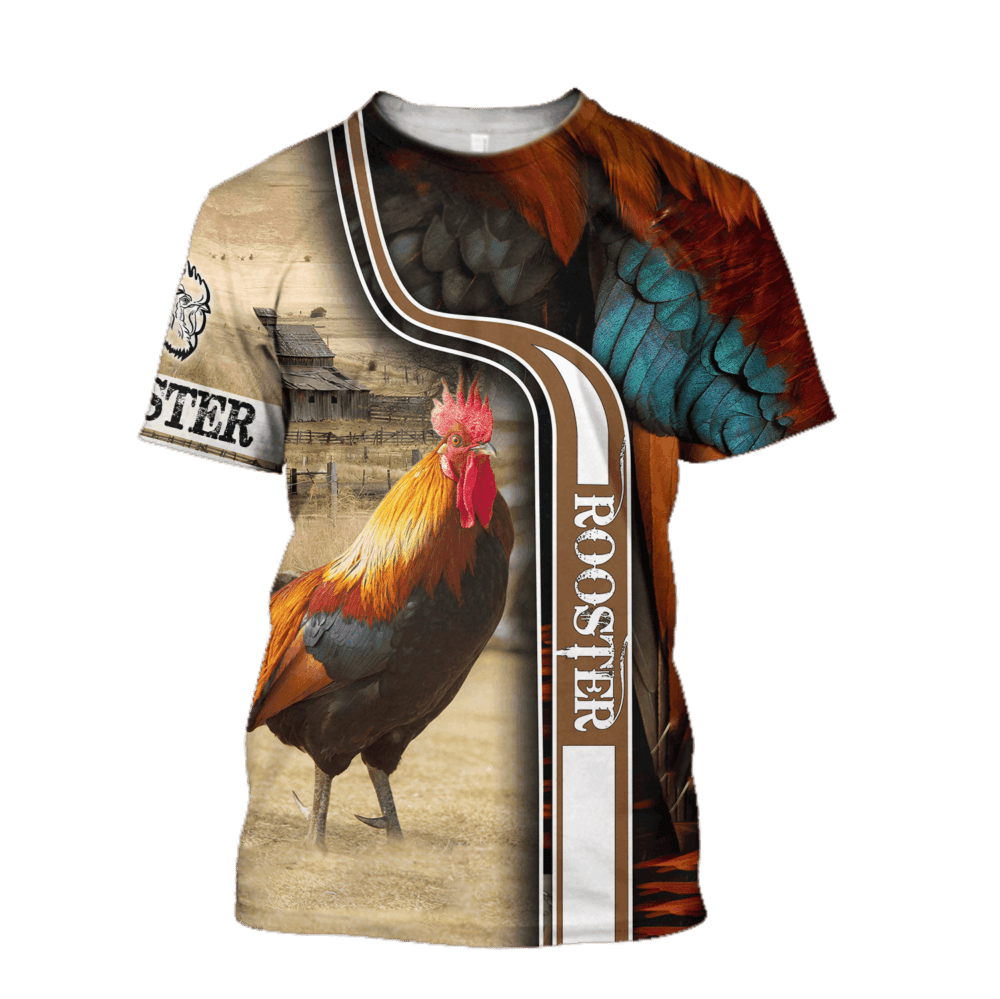 Hoodie Premium Rooster 3D All Over Printed Unisex Shirts - TSHT01NGC141221