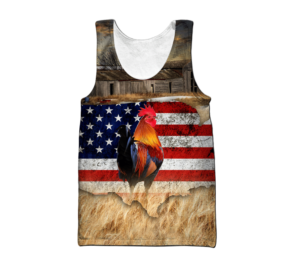 Hoodie Premium Rooster 3D All Over Printed Unisex Shirts -