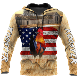 Hoodie Premium Rooster 3D All Over Printed Unisex Shirts -