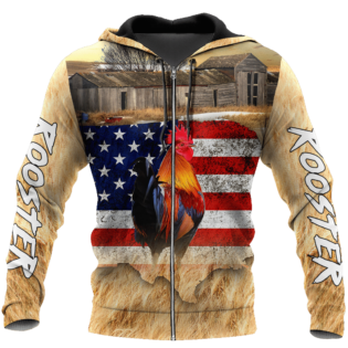 Hoodie Premium Rooster 3D All Over Printed Unisex Shirts -