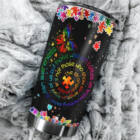 Autism Butterfly With So Much In Black Autism - Tumbler - Owl Ohh - Owl Ohh