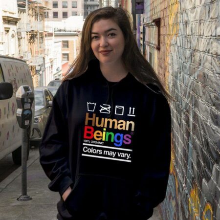Pride Gift For LGBT LGBT Human Beings 2D Unisex T Shirt or Hoodie