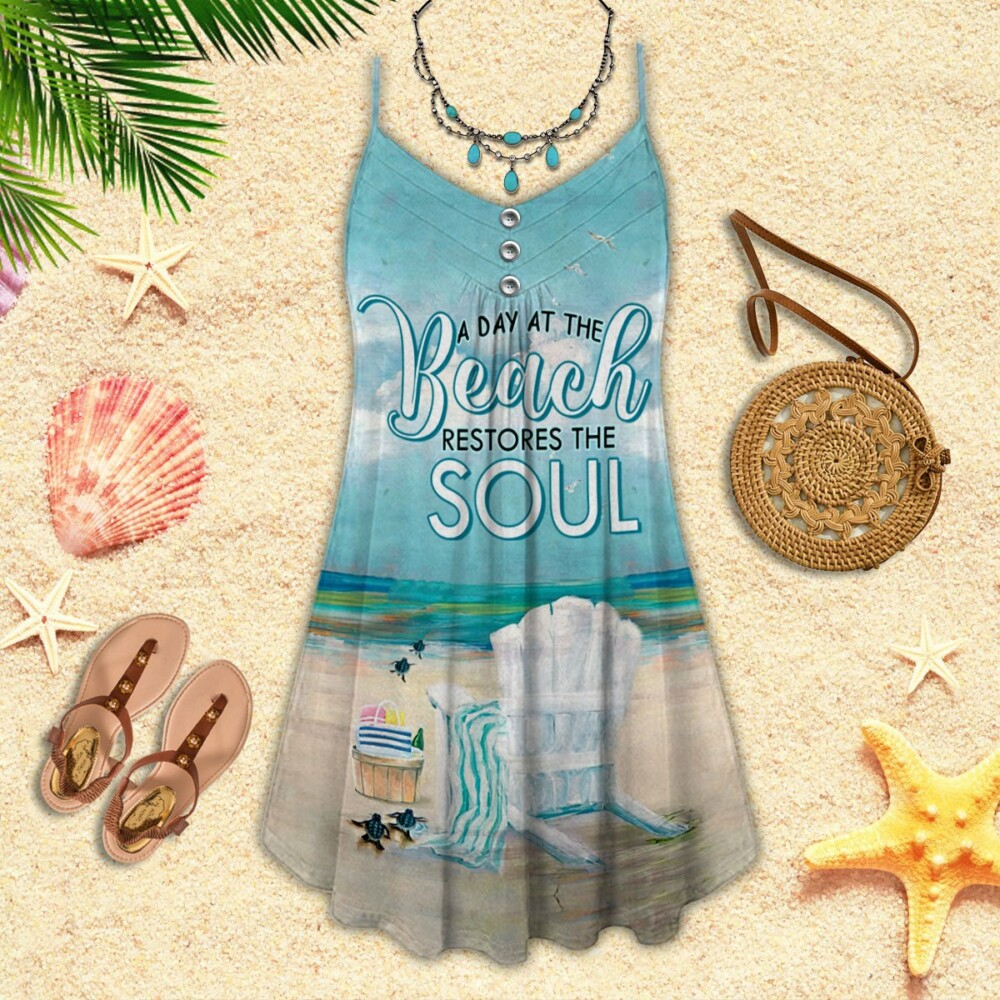 Beach A Day At The Beach - Summer Dress - Owl Ohh - Owl Ohh