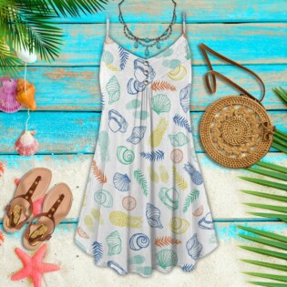 Beach Sea Snail Pattern - Summer Dress - Owl Ohh - Owl Ohh
