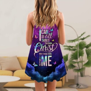 Butterfly Faith I Can Do All Things - Summer Dress - Owl Ohh - Owl Ohh