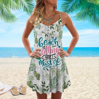 Beach Calling Must Go - Summer Dress - Owl Ohh - Owl Ohh