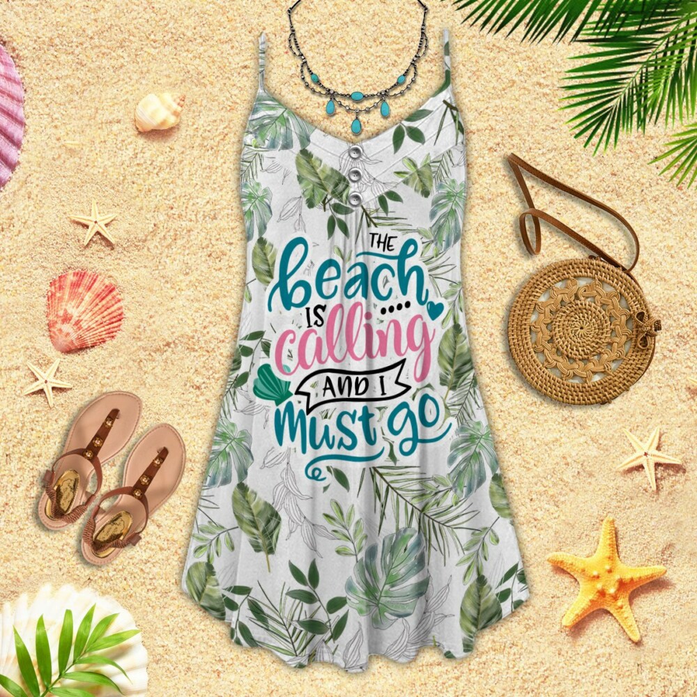 Beach Calling Must Go - Summer Dress - Owl Ohh - Owl Ohh