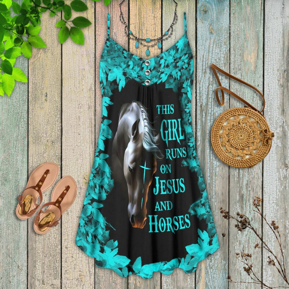 Horse Faith This Girl - Summer Dress - Owl Ohh - Owl Ohh