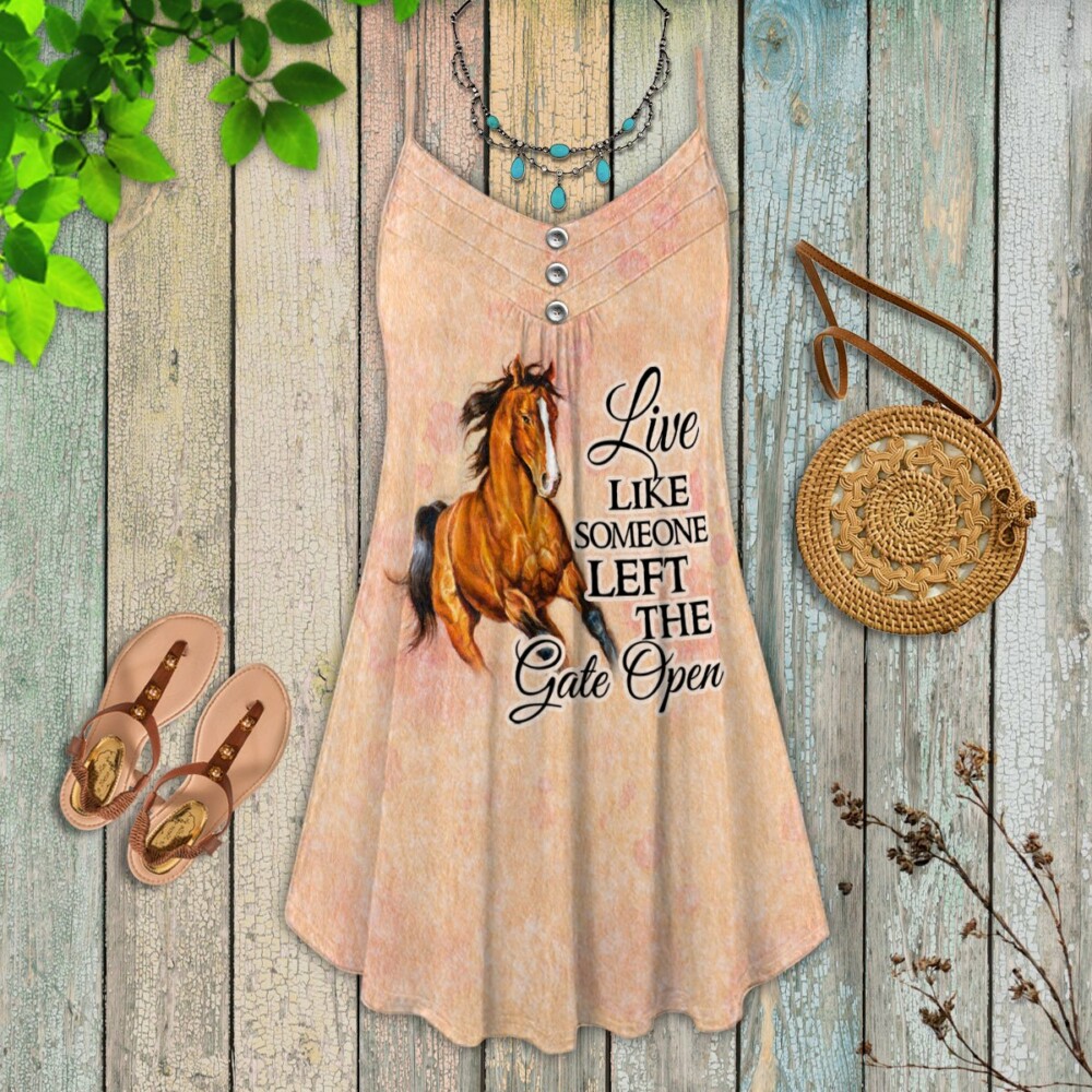 Horse Live Like Someone - Summer Dress - Owl Ohh - Owl Ohh