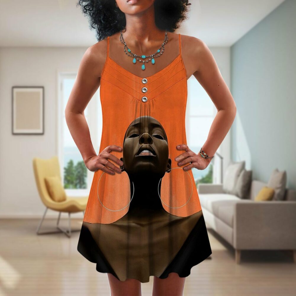 Black Women Must Be Strong - Summer Dress - Owl Ohh - Owl Ohh