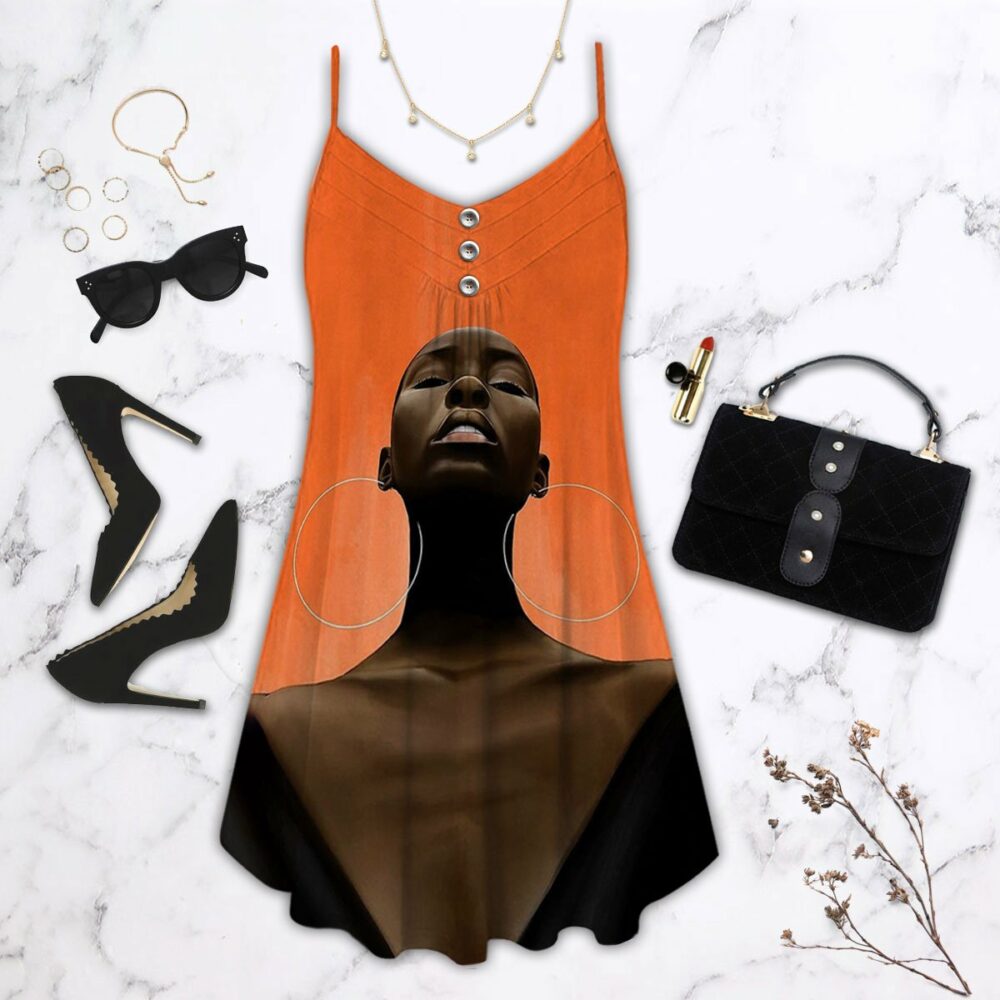 Black Women Must Be Strong - Summer Dress - Owl Ohh - Owl Ohh