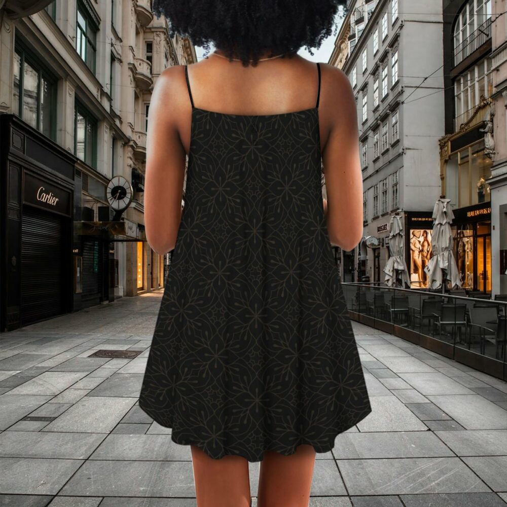 Black Women She Who Kneels Before God - Summer Dress - Owl Ohh - Owl Ohh