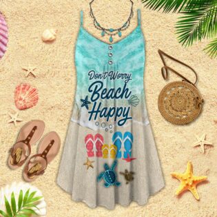 Beach Happy Don't Worry - Summer Dress - Owl Ohh - Owl Ohh