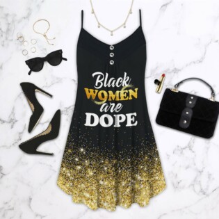 Black Women Are Dope - Summer Dress - Owl Ohh - Owl Ohh