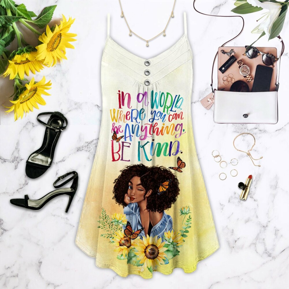 Black Women Be Kind - Summer Dress - Owl Ohh - Owl Ohh