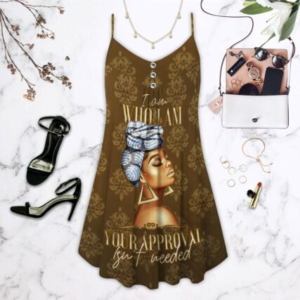Black Women Who I Am - Summer Dress - Owl Ohh - Owl Ohh