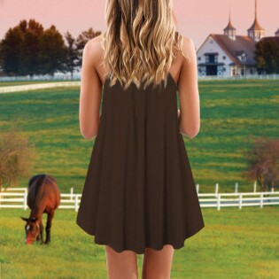 Horse Definition Happiness - Summer Dress - Owl Ohh - Owl Ohh
