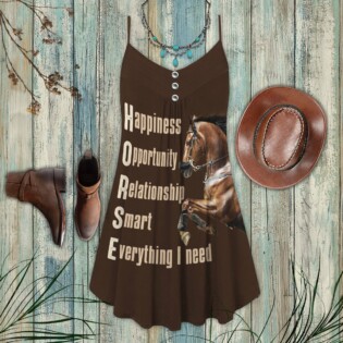 Horse Definition Happiness - Summer Dress - Owl Ohh - Owl Ohh
