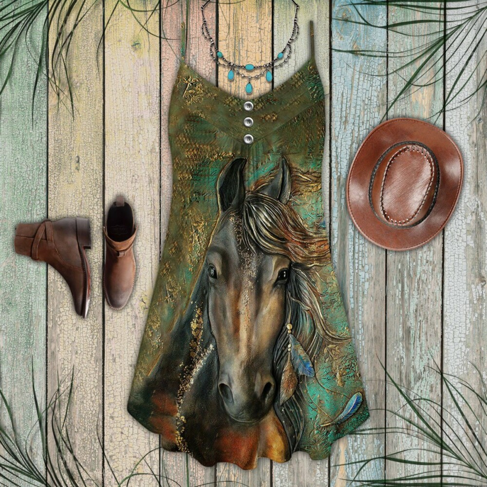 Horse Cool Style - Summer Dress - Owl Ohh - Owl Ohh