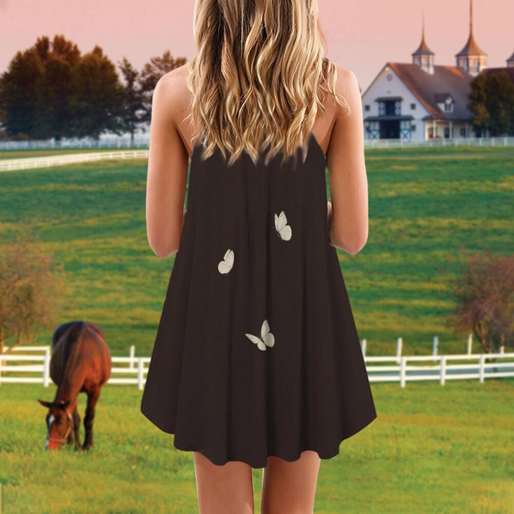 Black Horse Faith Be Bigger Than Your Fear - Summer Dress - Owl Ohh - Owl Ohh
