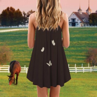 Black Horse Faith Be Bigger Than Your Fear - Summer Dress - Owl Ohh - Owl Ohh