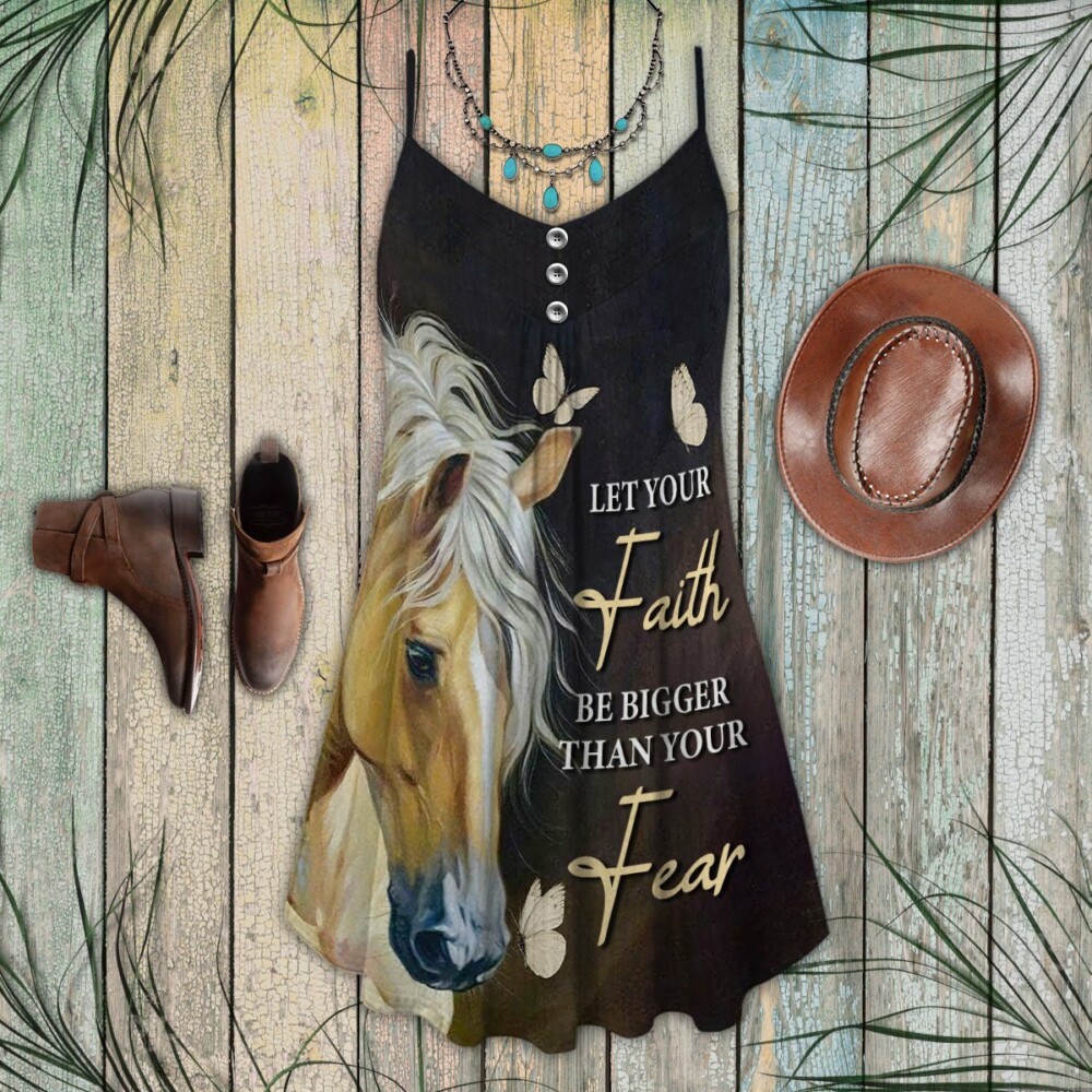 Horse Let Your Faith - Summer Dress - Owl Ohh - Owl Ohh