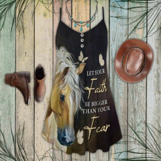 Horse Let Your Faith - Summer Dress - Owl Ohh - Owl Ohh