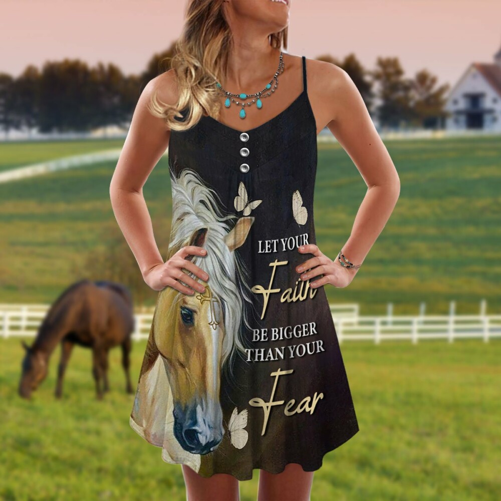 Horse Let Your Faith - Summer Dress - Owl Ohh - Owl Ohh