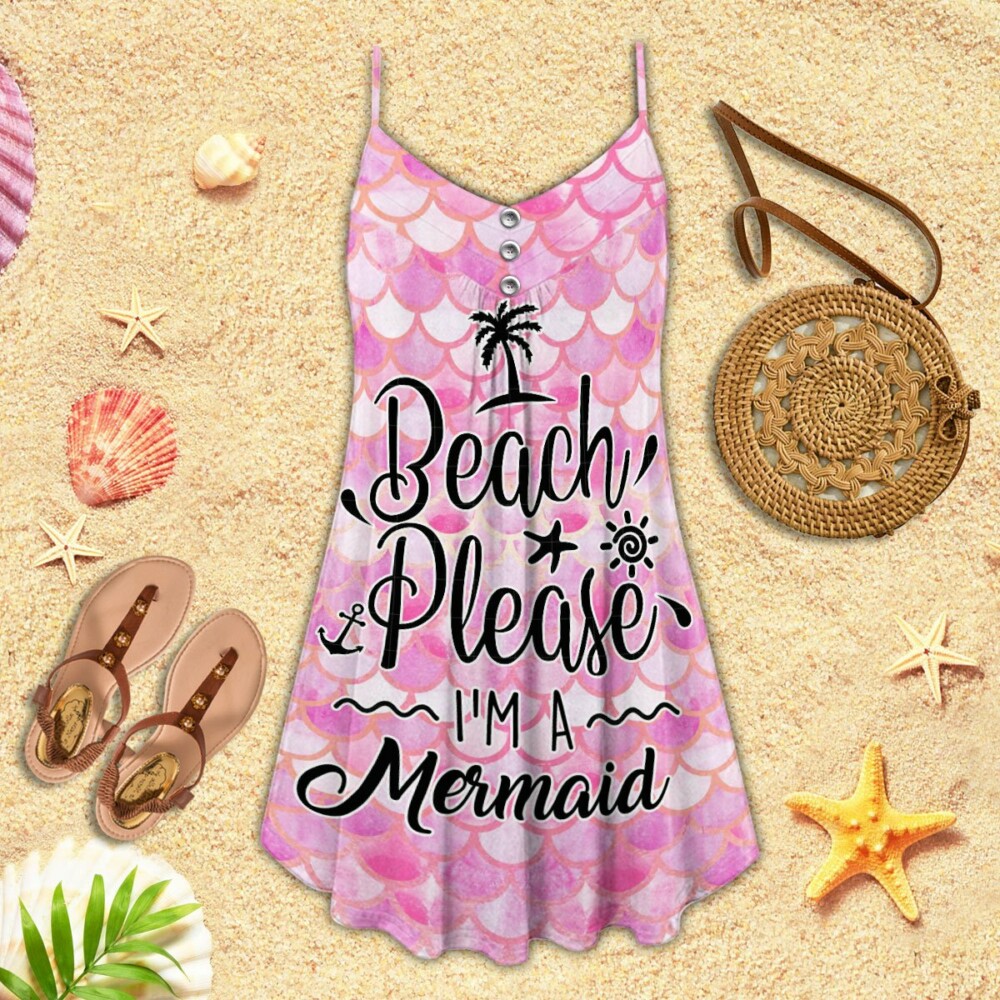 Mermaid Beach Please I'm A Mermaid - Summer Dress - Owl Ohh - Owl Ohh