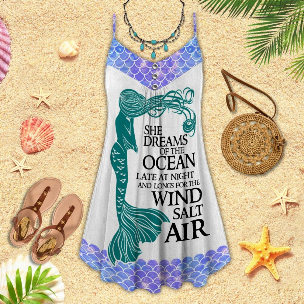 Mermaid Dream Wind Salt Air - Summer Dress - Owl Ohh - Owl Ohh