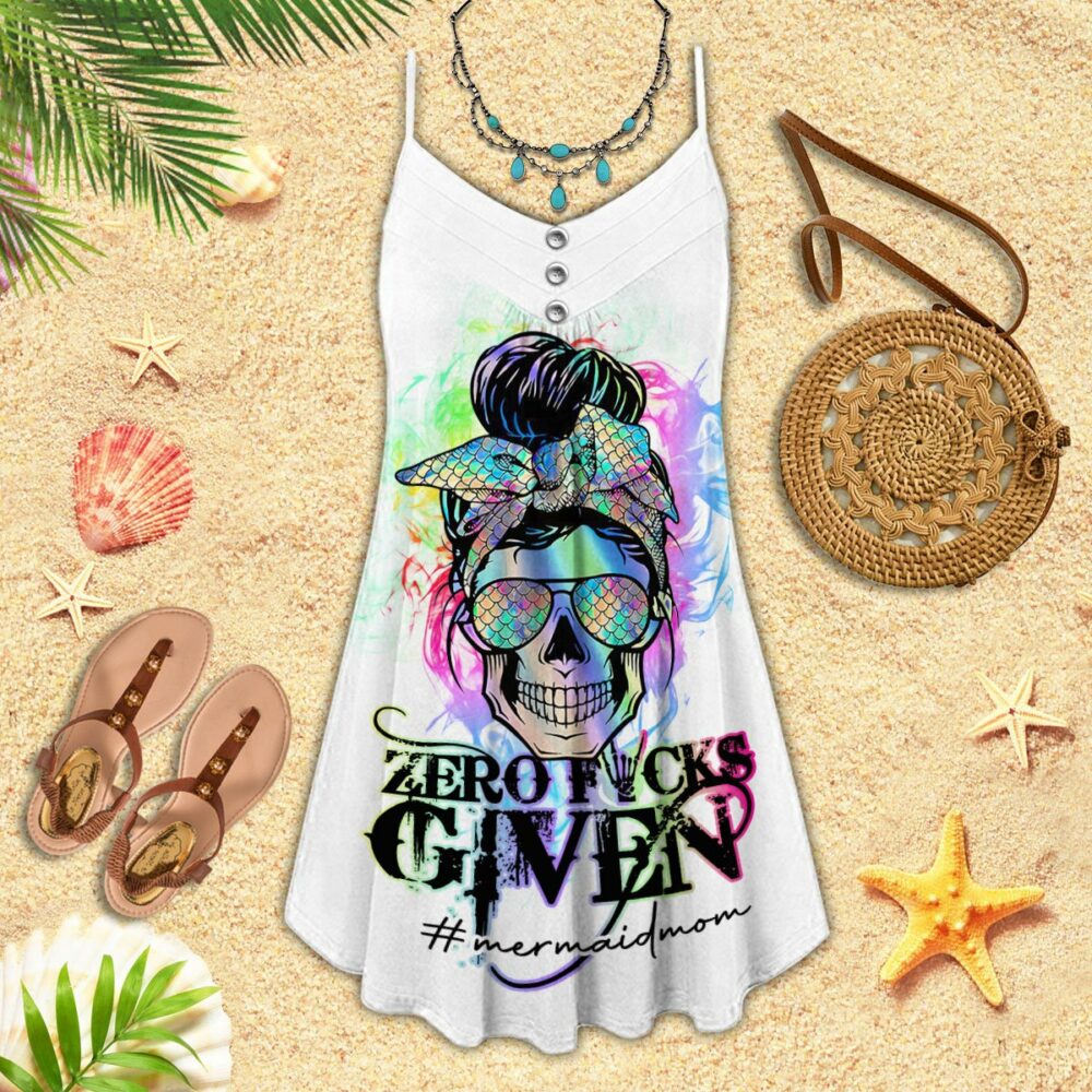 Mermaid Skull Mom Given - Summer Dress - Owl Ohh - Owl Ohh