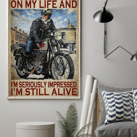 Motorbike Speed So Special - Vertical Poster - Owl Ohh - Owl Ohh