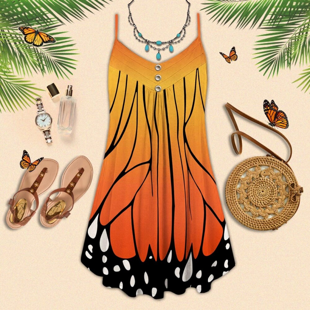 Butterfly Beautiful Style - Summer Dress - Owl Ohh - Owl Ohh