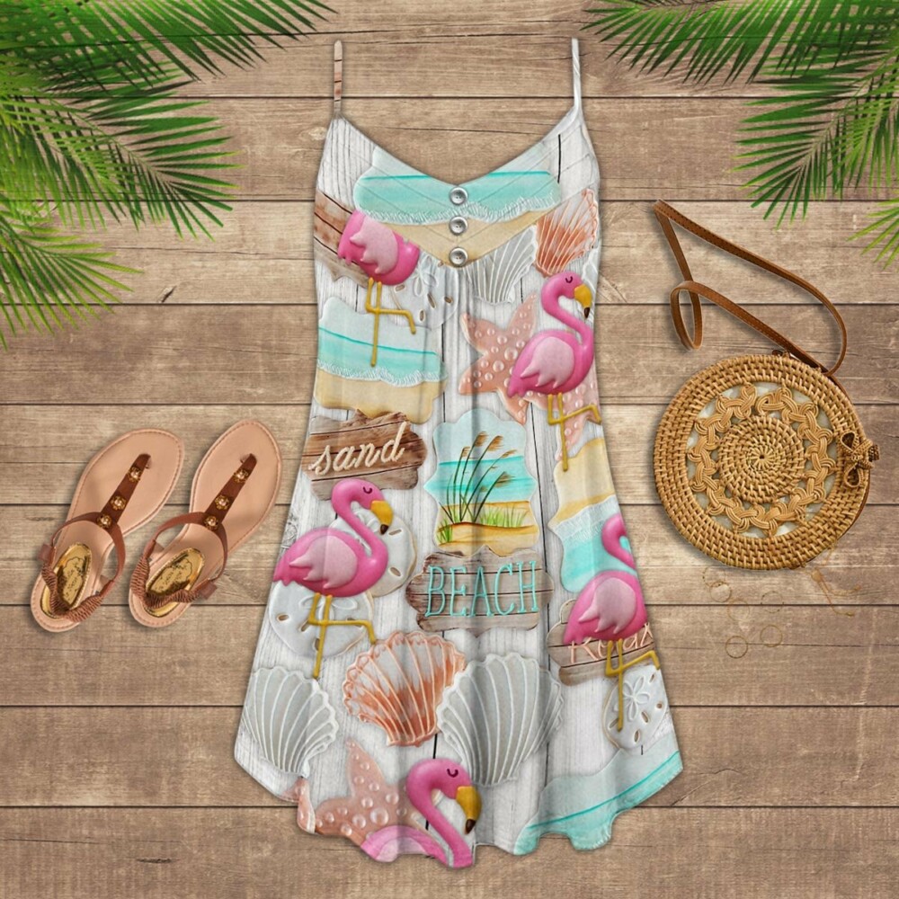 Flamingo Beach Love Summer - Summer Dress - Owl Ohh - Owl Ohh