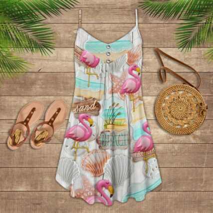 Flamingo Beach Love Summer - Summer Dress - Owl Ohh - Owl Ohh
