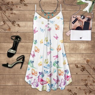 Butterfly With Various Colors - Summer Dress - Owl Ohh - Owl Ohh