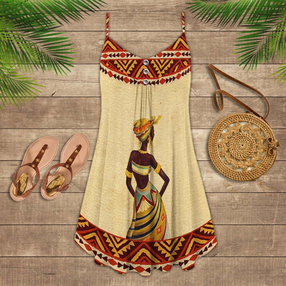 Black Women In The Party All Night - Summer Dress - Owl Ohh - Owl Ohh