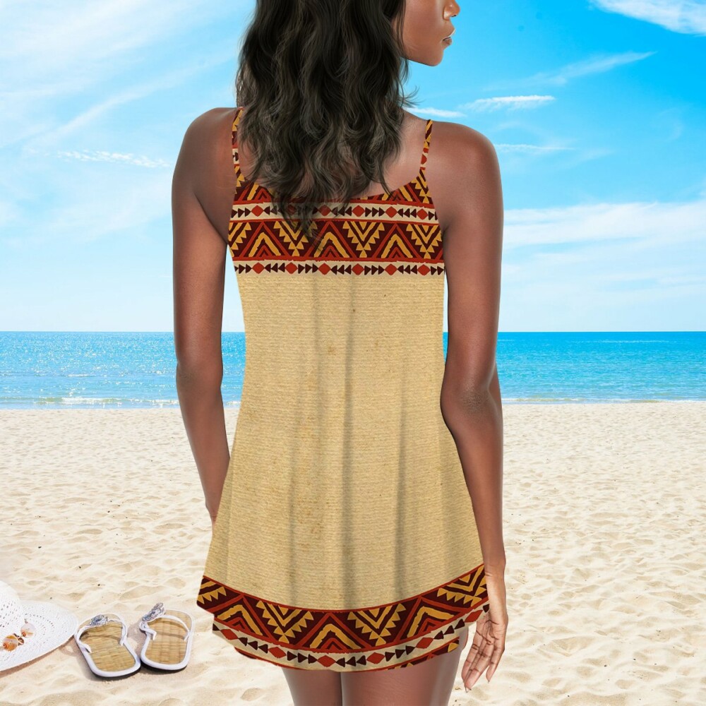Black Women In The Party All Night - Summer Dress - Owl Ohh - Owl Ohh