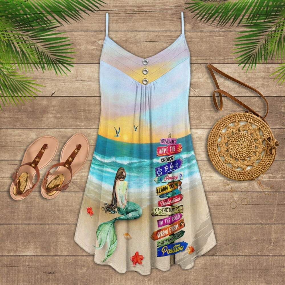 Mermaid Beach On The Sunset - Summer Dress - Owl Ohh - Owl Ohh