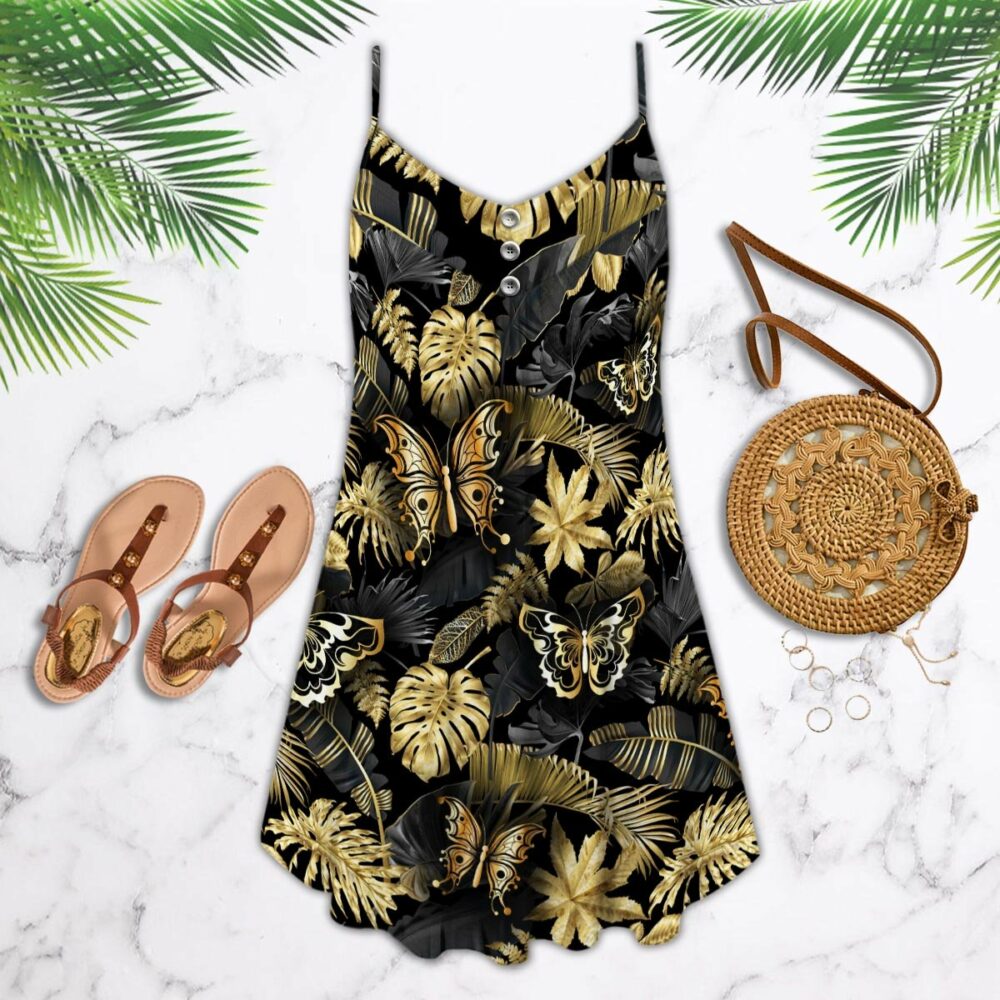 Butterfly Tropical Amazing Pattern - Summer Dress - Owl Ohh - Owl Ohh