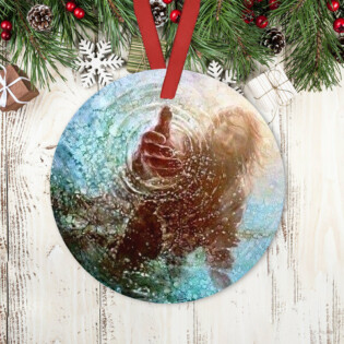 Jesus Faith Warmth Lovely - Circle Ornament - Owl Ohh - Owl Ohh
