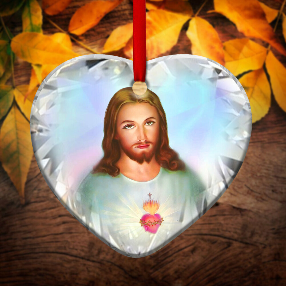 Jesus Beautiful Jewelry Style - Heart Ornament - Owl Ohh - Owl Ohh