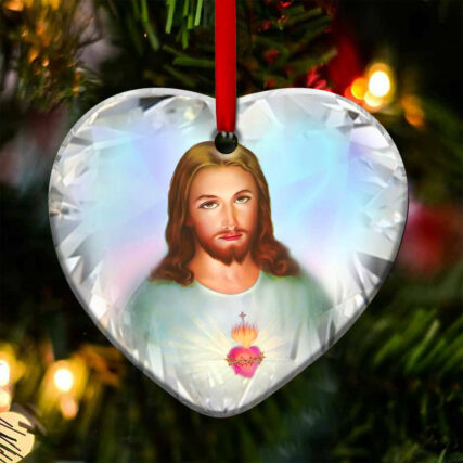 Jesus Beautiful Jewelry Style - Heart Ornament - Owl Ohh - Owl Ohh